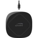 SPEEDLINK SL-690401-BK mobiilseadme laadija Nutitelefon Must Vahelduvvool, USB Traadita laadimine Ki SPEEDLINK SL-690401-BK mobiilseadme laadija Nutitelefon Must Vahelduvvool, USB Traadita laadimine Ki