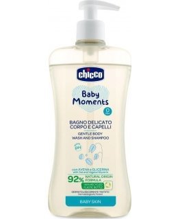 Chicco CHICCO-10594-BM Švelnus losjonas KŪNAI IR PLAUKAMS