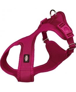TRIXIE Comfort Soft touring braces, XXS-XS 28-40cm/15mm, fuchsia