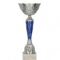 Detail Puchar metalowy silver and blue