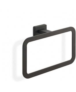 Towel holder GEDY ATENA, 225×145×56 mm, black