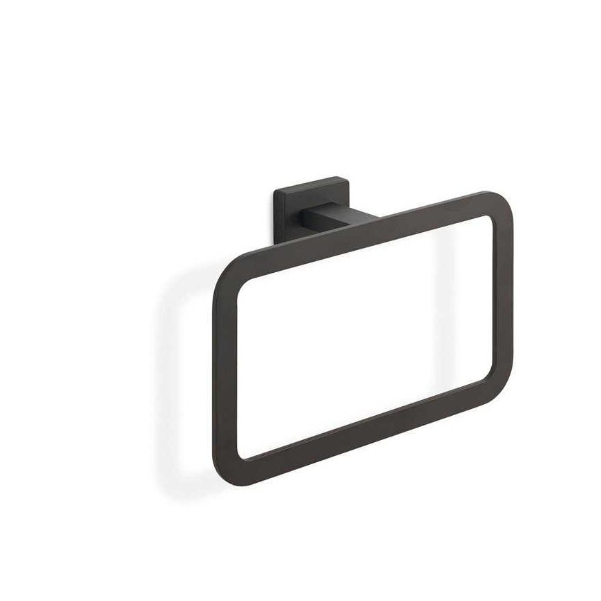 Towel holder GEDY ATENA, 225×145×56 mm, black