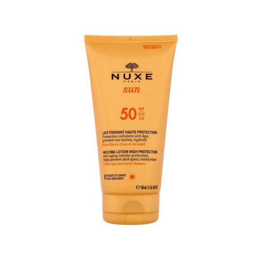NUXE Sun High Protection Melting Lotion Sun Losjonas kūnui moterims, 150 ml