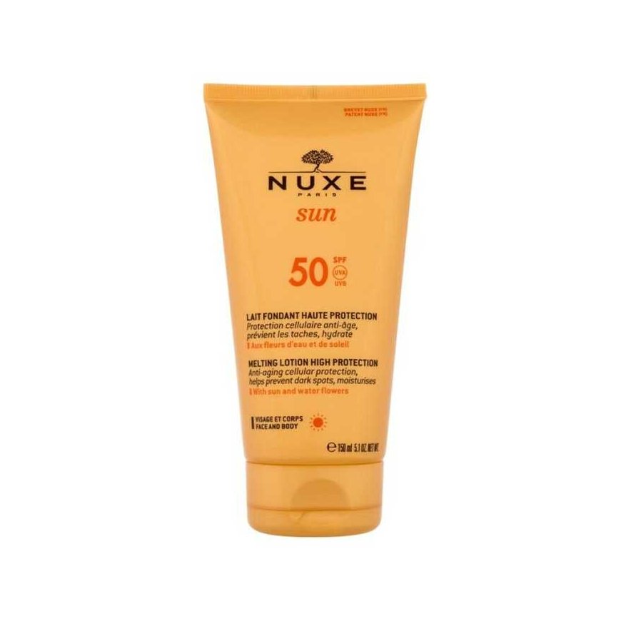 NUXE Sun High Protection Melting Lotion Sun Losjonas kūnui moterims, 150 ml – 2
