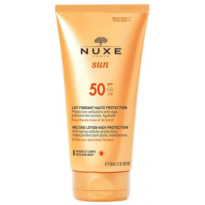 NUXE Sun High Protection Melting Lotion Sun Body lotion for women, 150 ml – 4