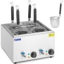 Royal Catering Pasta Cooker, Pasta Cooker with Taps, 4 Baskets, 2 x 6.5L, 3000W Royal Catering Pasta Cooker, Pasta Cooker with Taps, 4 Baskets, 2 x 6.5L, 3000W