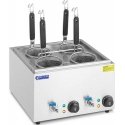 Royal Catering Pasta Cooker, Pasta Cooker with Taps, 4 Baskets, 2 x 6.5L, 3000W Royal Catering Pasta Cooker, Pasta Cooker with Taps, 4 Baskets, 2 x 6.5L, 3000W