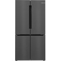 Bosch Serie 6 KFN96AXEA side-by-side-jääkaappipakastin Vapaasti seisova 605 L E musta Bosch Serie 6 KFN96AXEA side-by-side-jääkaappipakastin Vapaasti seisova 605 L E musta