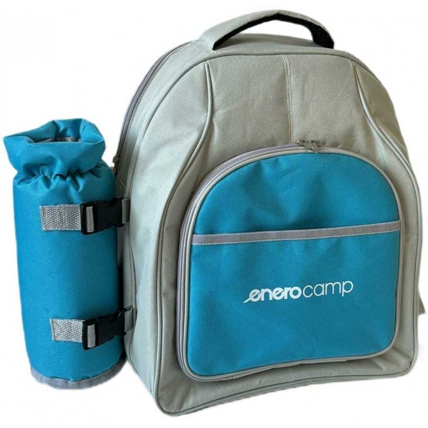 Enero Camp Backpack PIKNIKOWY TERMICZNY BŁEKITNO