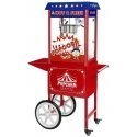 Royal Catering Mobile popcorn machine with trolley on wheels TEFLON 1600W Royal Catering Mobile popcorn machine with trolley on wheels TEFLON 1600W