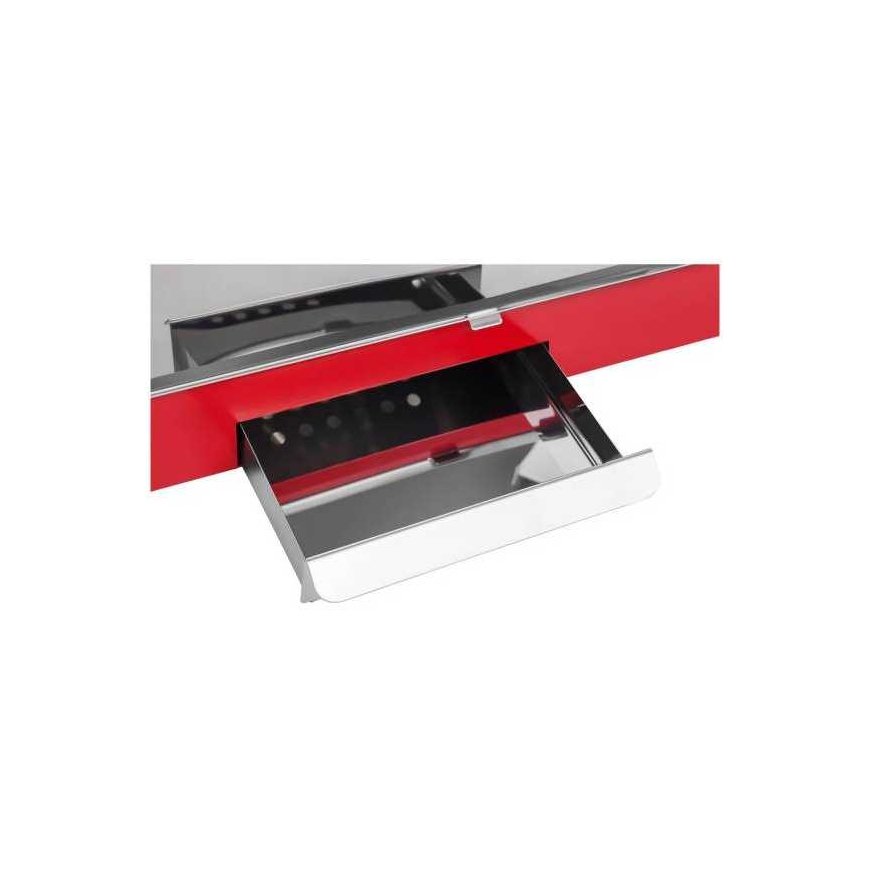 Royal Catering Mobili kukurūzų spragėsių mašina su vežimėliu ant ratų TEFLON 1600W – 5
