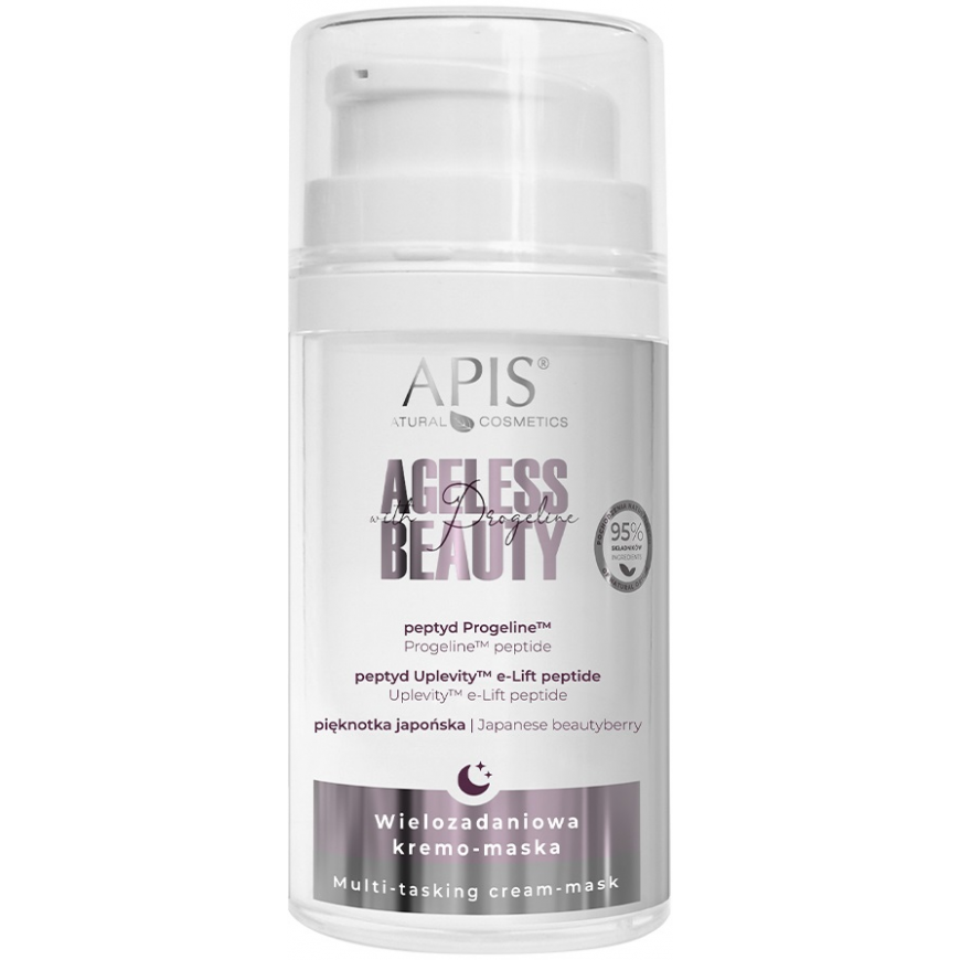 Apis Ageless Beauty with Progeline wielozadaniowa cream-mask for night with progeline 50ml – 2