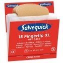 Orkla Group Plaster Salvequick Fingertip 6454, tekstil, XL, æske a 6 sæt Orkla Group Plaster Salvequick Fingertip 6454, tekstil, XL, æske a 6 sæt