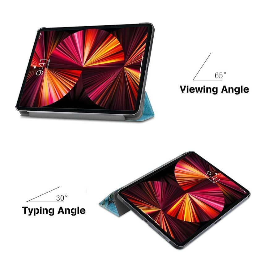 iLike Tri-Fold Eco-Leather Stand Case Lenovo Tab M8 8'' 4th Gen – 5