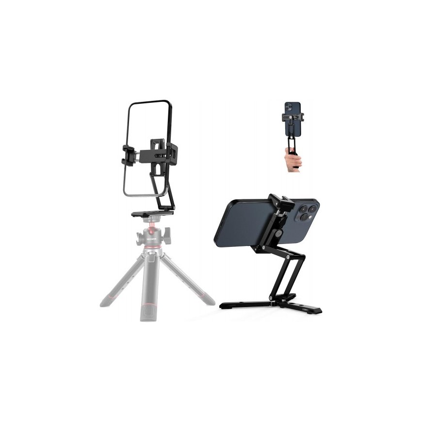 Neewer Smartphone tripod adapter, VLOG Holder 10102346 – 2