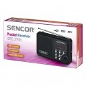 Sencor SRD 215 B radio Analog Black