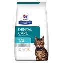 HILL'S PRESCRIPTION DIET Kaķu t/d Sausā kaķu barība Vistas gaļa 1,5 kg HILL'S PRESCRIPTION DIET Kaķu t/d Sausā kaķu barība Vistas gaļa 1,5 kg