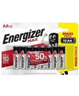 Elements ENERGIZER MAX AA/LR06, 1.5V, 12 pcs.