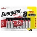 Elements ENERGIZER MAX AA/LR06, 1.5V, 12 pcs. Elements ENERGIZER MAX AA/LR06, 1.5V, 12 pcs.