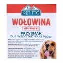 PETITTO Liellopu gaļas steiki - suņu kārums - 500 g PETITTO Liellopu gaļas steiki - suņu kārums - 500 g