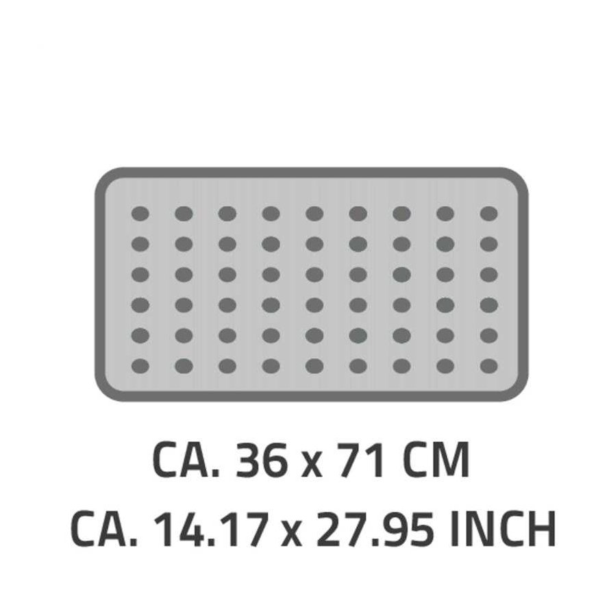 Bath mat Ridder 167803, light blue, 36 x 71 cm – 3