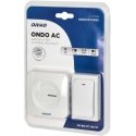 Orno ONDO AC battery-free wireless doorbell, white Orno ONDO AC battery-free wireless doorbell, white