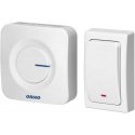 Orno ONDO AC battery-free wireless doorbell, white Orno ONDO AC battery-free wireless doorbell, white