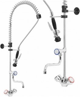 Monolith Kitchen mixer with tap i natryskiem duśrysem do mycia naczyń dł. 100 cm