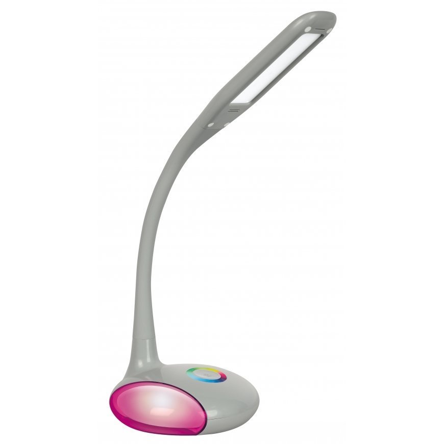 Activejet Lampka biurkowa LED AJE-VENUS RGB Grey настольная лампа Незаменяемая лампочка(и) 5 W F Сер