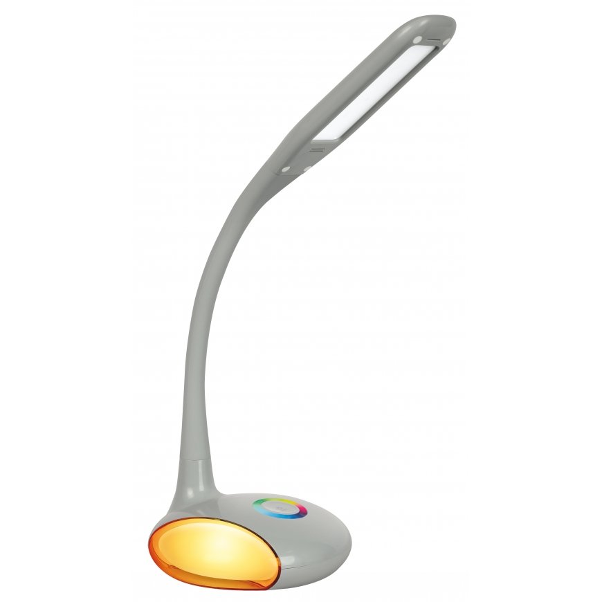 Activejet LED desk lamp VENUS GREY with RGB base – 2