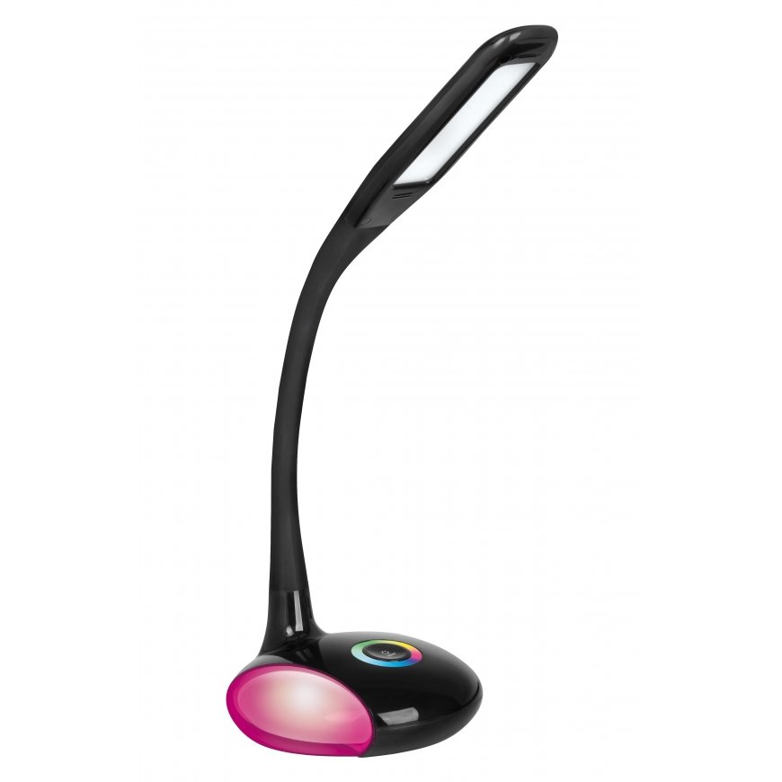 Activejet LED stalinė lempa VENUS BLACK su RGB pagrindu – 4