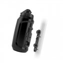 Drinkware with holder Fidlock Twist 750 ml black/silver logo