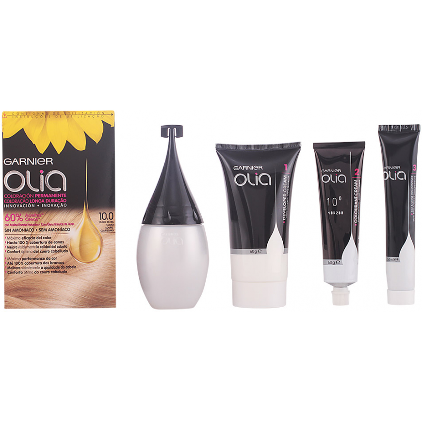 Garnier Olia Permanent Color 10 Extra Light Skirtas šviesiems plaukams – 2