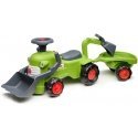 FALK Claas walk-behind tractor with trailer, loader and bucket FALK Claas walk-behind tractor with trailer, loader and bucket