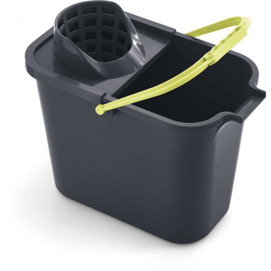 Prostokątne wiadro 12 ltr su wyciskaczem Mery