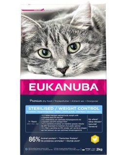 Eukanuba Euk Cat Adult Sterilized/Weight Control 2kg