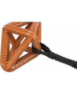 Trixie CityStyle rhombus on a rope, bungee, TPR, 18 cm/38 cm
