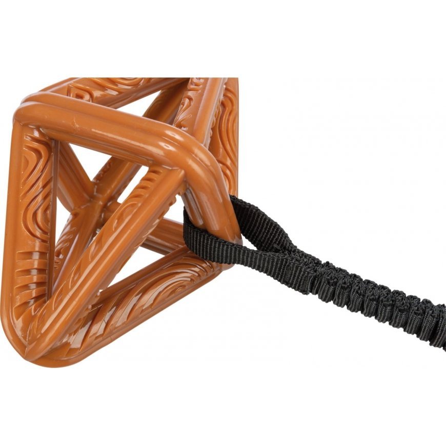 Trixie CityStyle rhombus on a rope, bungee, TPR, 18 cm/38 cm