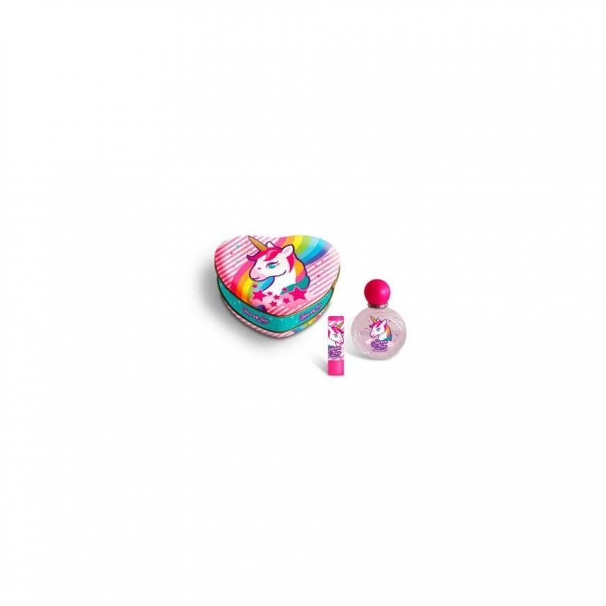 Cartoon Lorenay Unicorn Love Estuche Corazon EDT, 50 ml Lipstick – 2