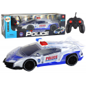 Lean Toys Policijos sportinio automobilio nuotoliniu būdu valdomas RC mastelio 1:16 žibintai Lean Toys Policijos sportinio automobilio nuotoliniu būdu valdomas RC mastelio 1:16 žibintai