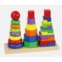 Wooden pyramid puzzle, VIGA