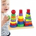 Wooden pyramid puzzle, VIGA