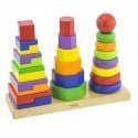Wooden pyramid puzzle, VIGA