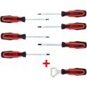 6-piece screwdriver set KS TOOLS Torx with attachment 6-piece screwdriver set KS TOOLS Torx with attachment