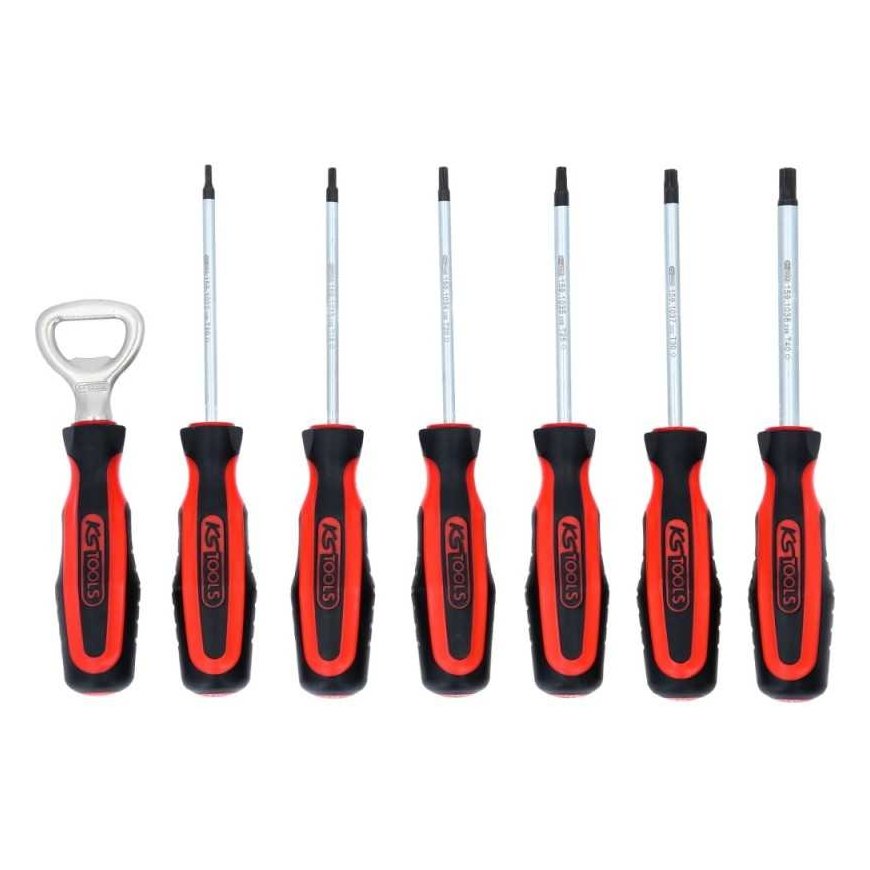 6-piece screwdriver set KS TOOLS Torx with attachment – 2