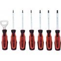 6-piece screwdriver set KS TOOLS Torx with attachment 6-piece screwdriver set KS TOOLS Torx with attachment