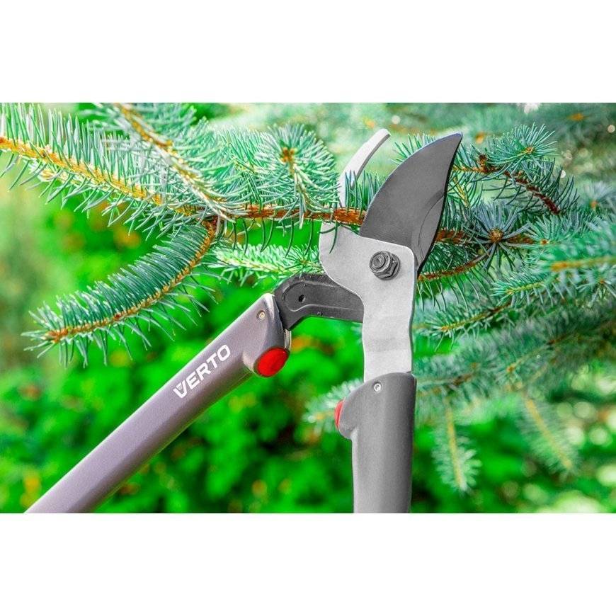 Verto 15G255 pruning shears Bypass Green, Grey – 2
