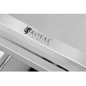 Catering trolley with 3 shelves, up to 150kg, made of stainless steel Royal Catering RCSW 3A Catering trolley with 3 shelves, up to 150kg, made of stainless steel Royal Catering RCSW 3A