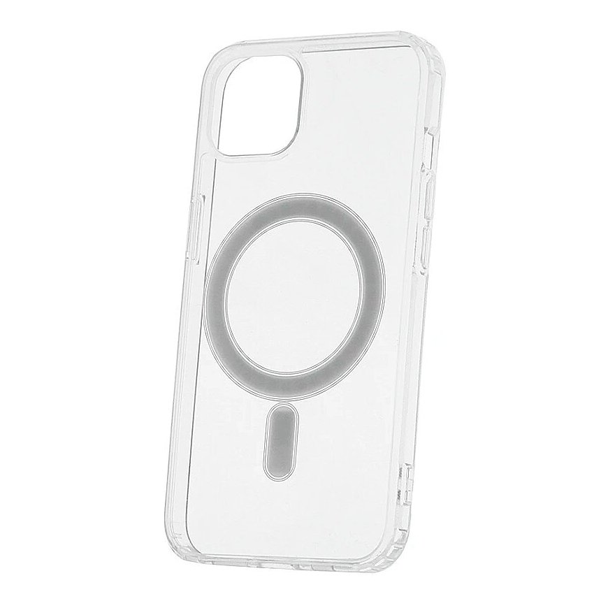 Mocco Anti Shock 1.5 mm MagSafe Silicone Case for Apple iPhone 15 Plus