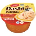 INABA Dashi Delights chicken tuna & salmon bouillon - cat treat - 70g INABA Dashi Delights chicken tuna & salmon bouillon - cat treat - 70g